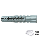 UX 8x50 R Tassello Nylon con Bordo Profilo Seghettato Blister pz.10 | Fischer
